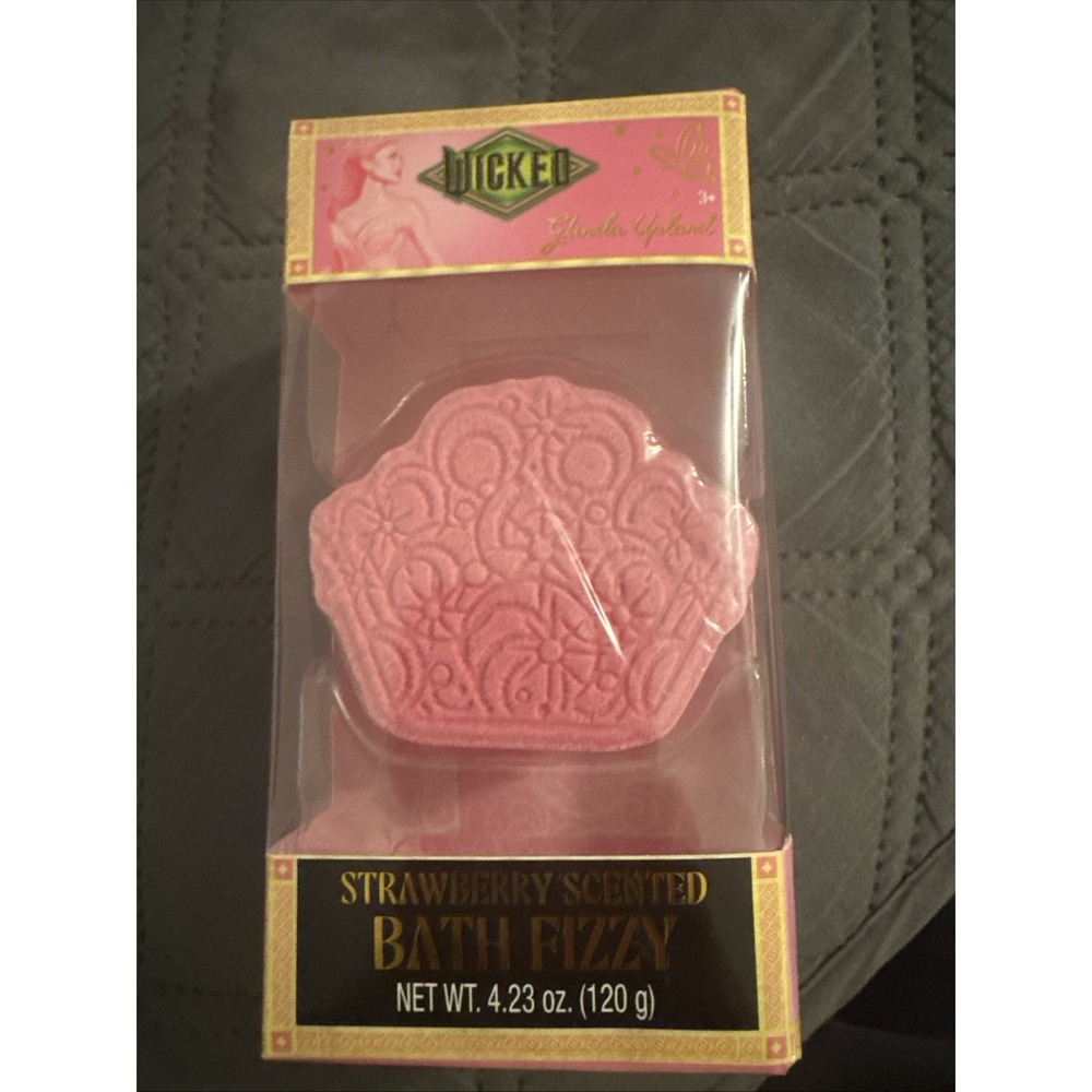 Wicked Strawberry Scented Bath Fizzy: Brand New-Sealed Package!